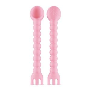 Ryan and Rose Pink Utensil Set
